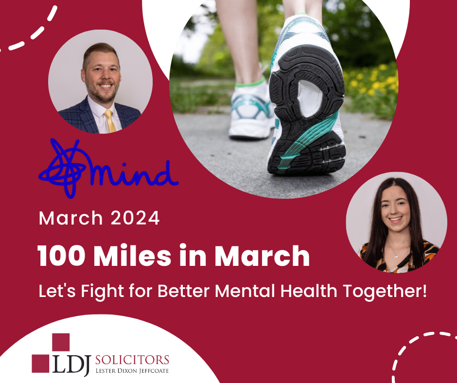 100 Miles in March for Mind