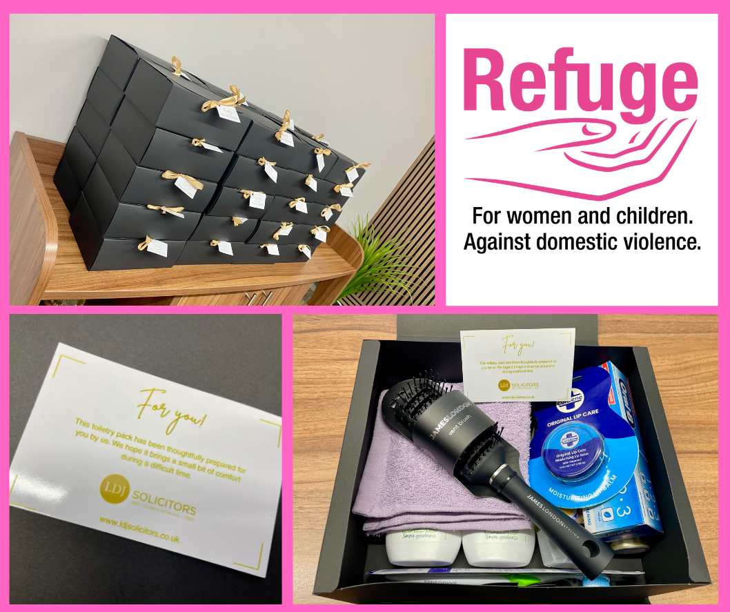 Family Law Solicitors Support Refuge for August Acts of Kindness