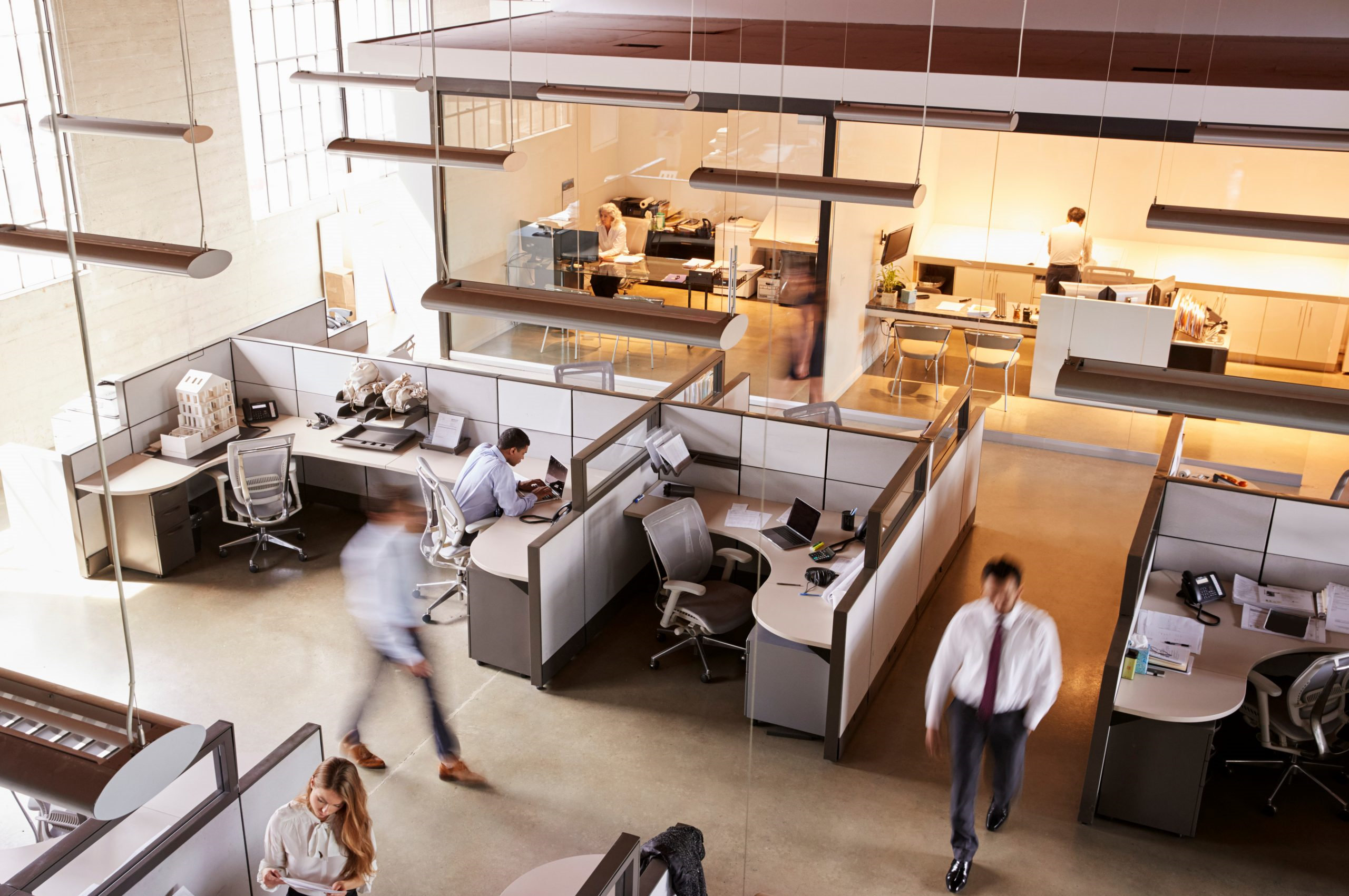 Busy office
